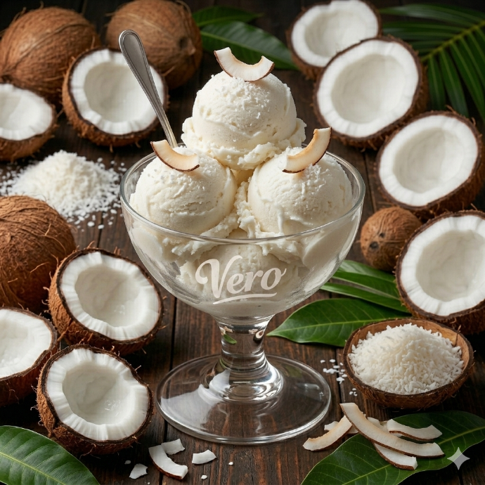 Coconut Fruit Ice