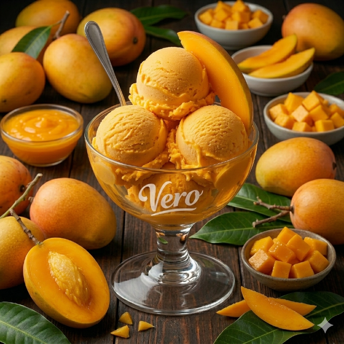 Kesar Mango Fruit Ice